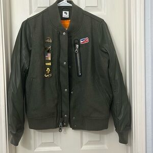 Green Ricardo Tisci nike jacket